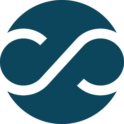 Logotyp fav ikon netwoork affärsnätverk uppsala blå