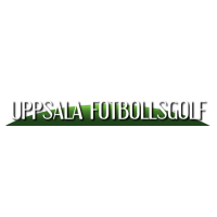 Uppsala fotbollsgolf logotyp i färg